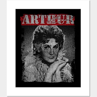 TEXTURE ART - Bea Arthur Golden Posters and Art